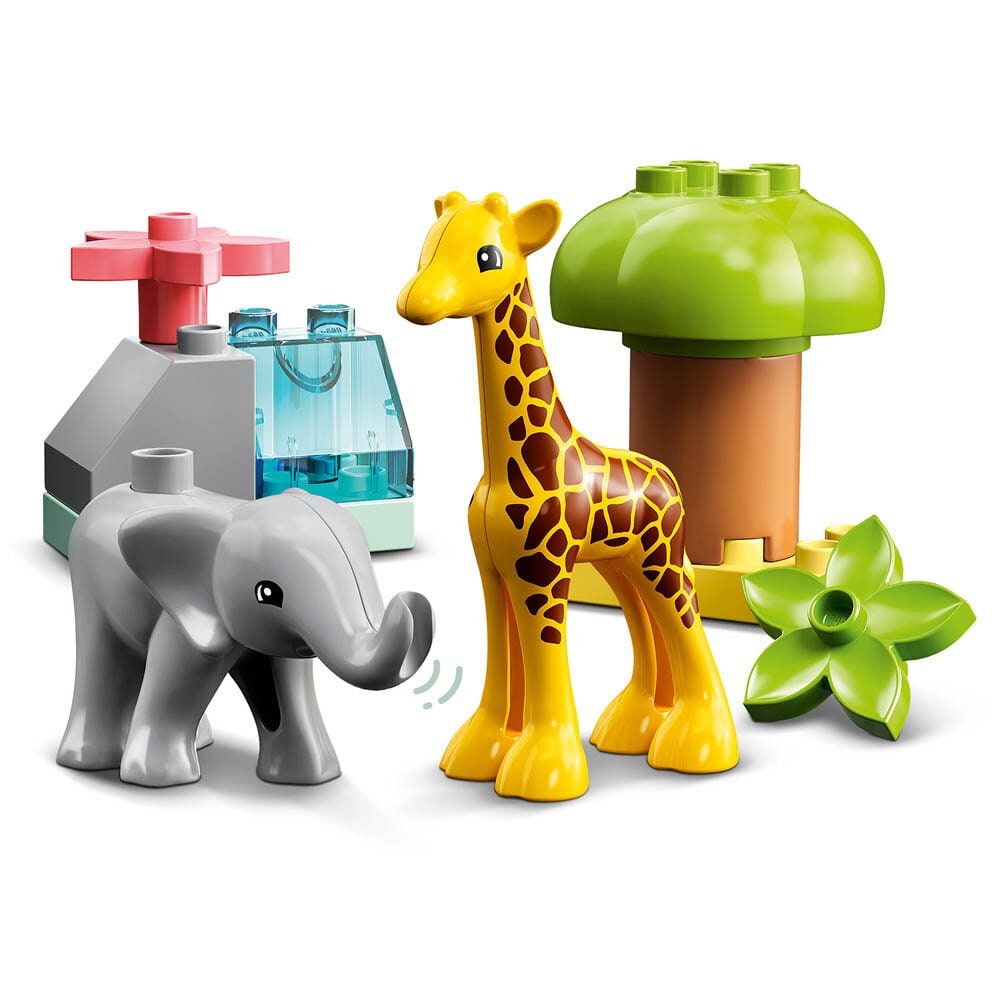 LEGO Duplo Ville dyr fra Afrika 2+