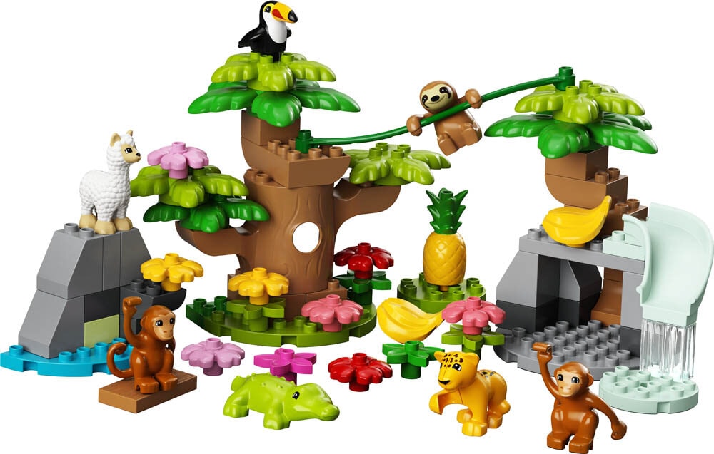 LEGO Duplo Ville dyr fra Sør-Amerika 2+