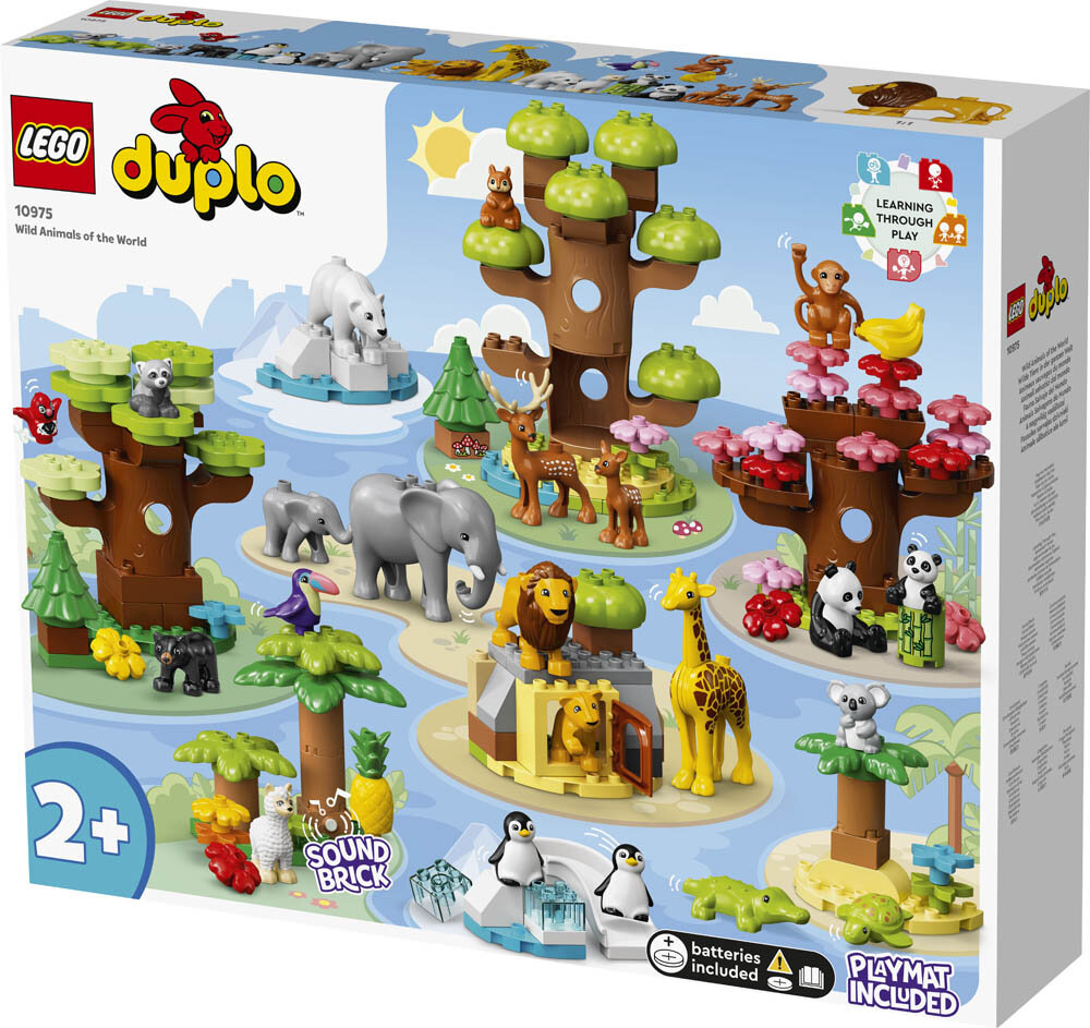 LEGO Duplo Ville dyr fra hele verden 2+