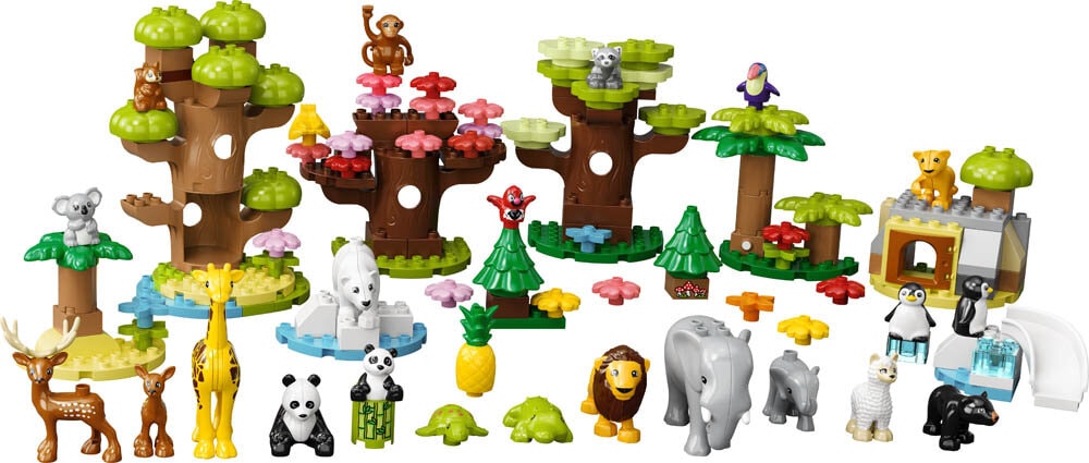 LEGO Duplo Ville dyr fra hele verden 2+