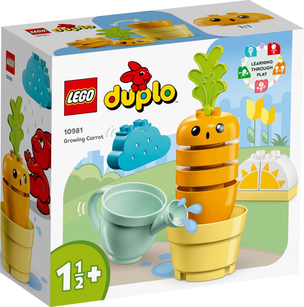 LEGO Duplo - Gulrot som vokser 1+