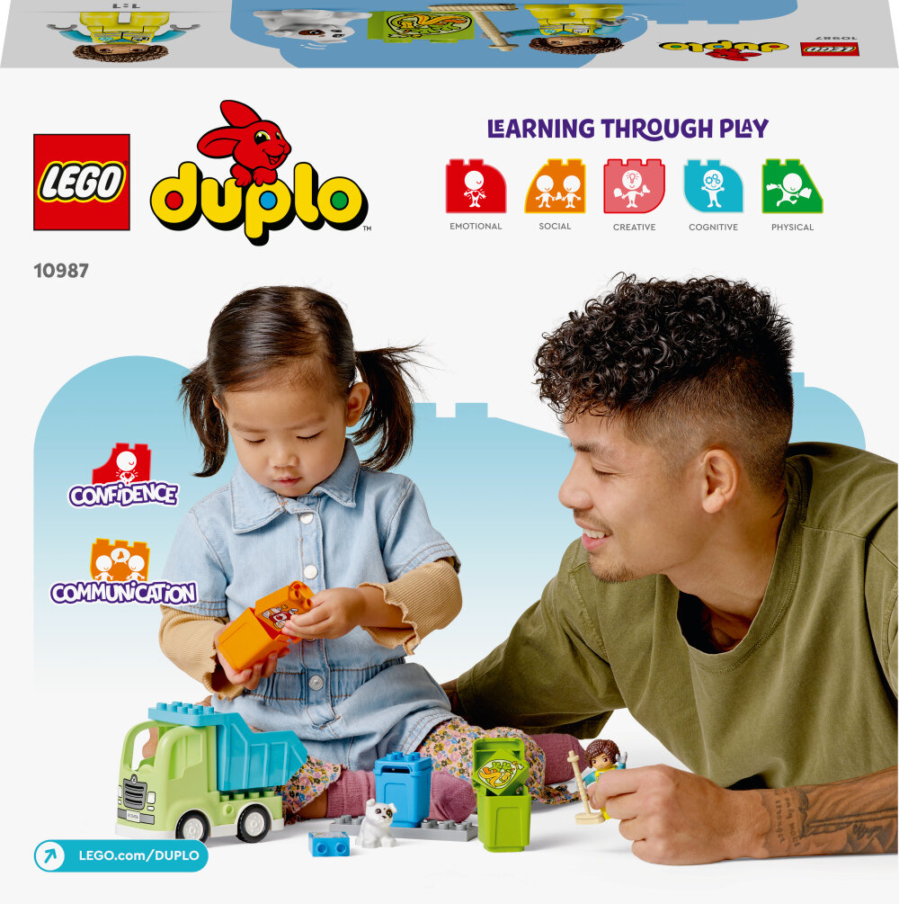 LEGO Duplo - Gjenvinningsbil 2+