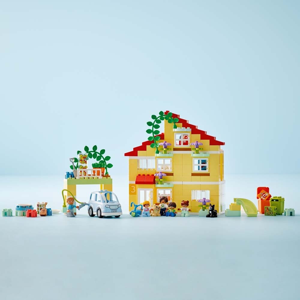 LEGO Duplo - 3-i-1 Familiehjem 3+
