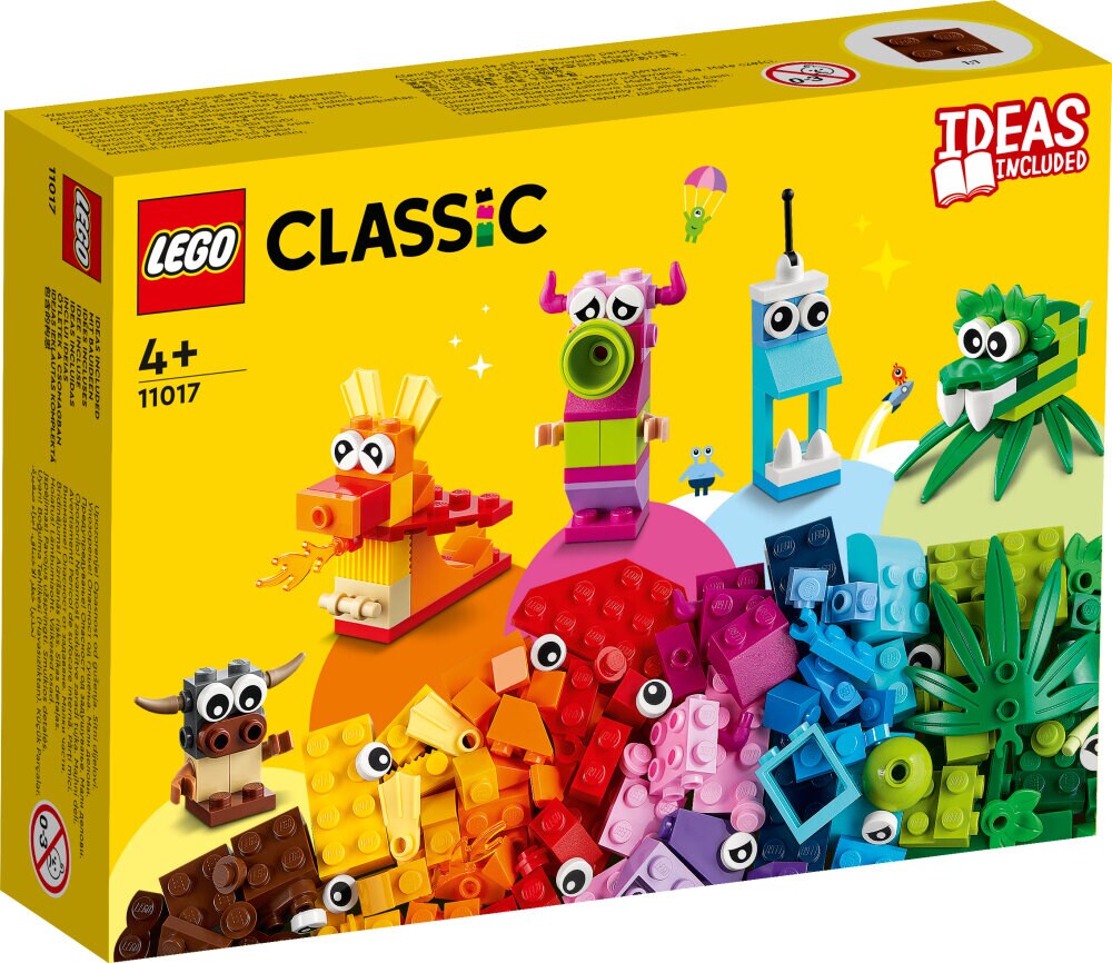 LEGO Classic - Kreative monstre 4+