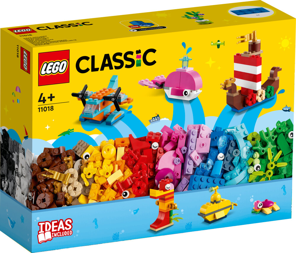LEGO Classic - Kreativ lek til havs 4+