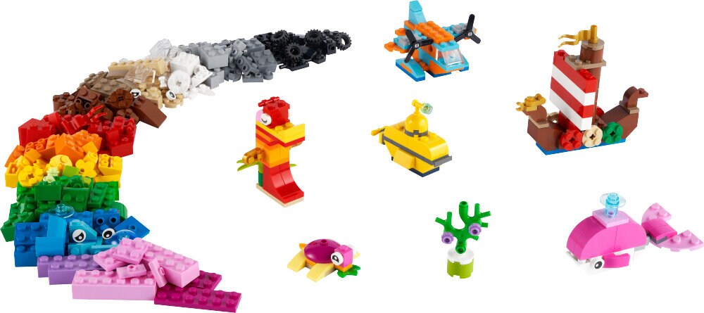 LEGO Classic - Kreativ lek til havs 4+