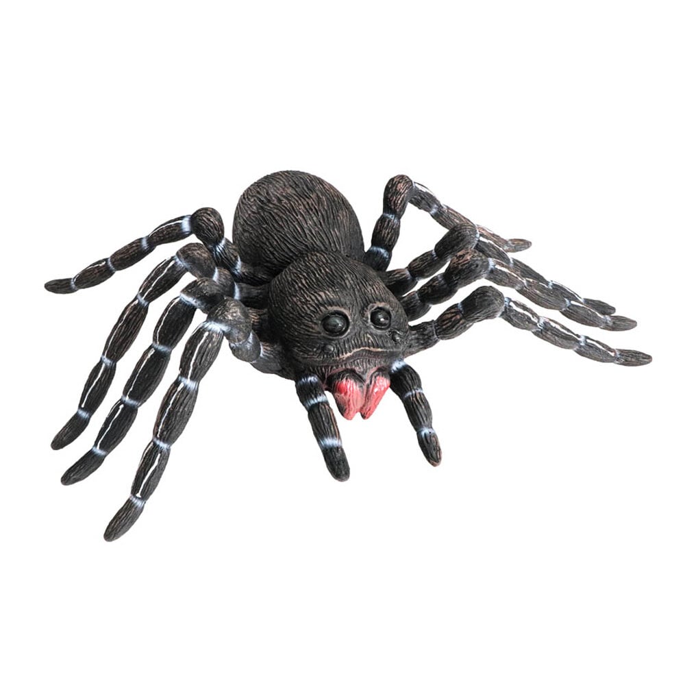 Halloweendekorasjon - Edderkopp av latex 46 x 28 cm