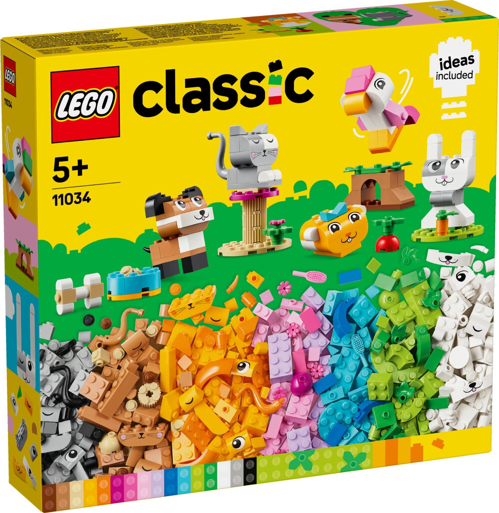 LEGO Classic - Kreative kjæledyr 5+