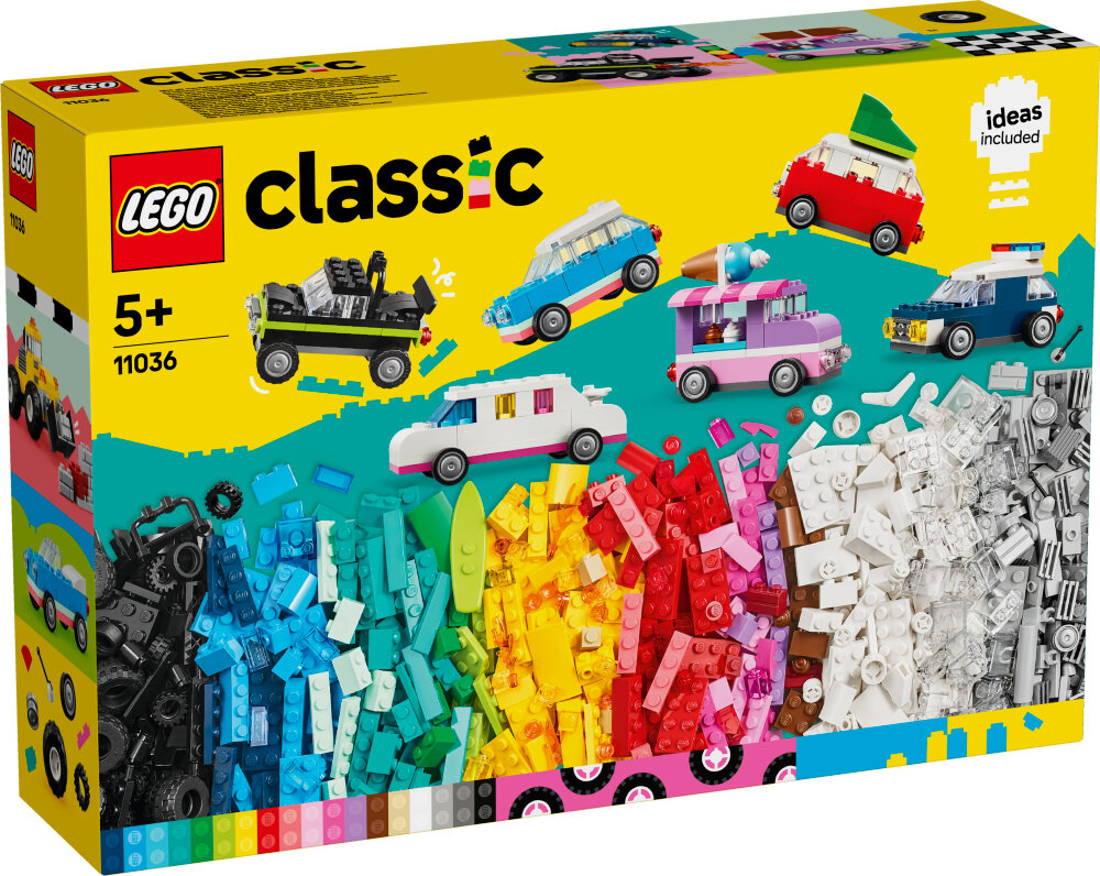 LEGO Classic - Kreative kjøretøy 5+