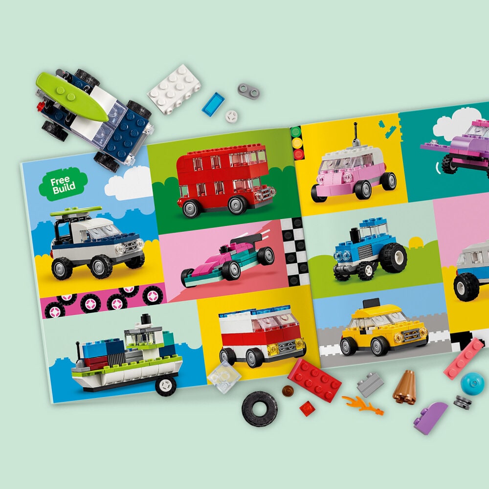 LEGO Classic - Kreative kjøretøy 5+