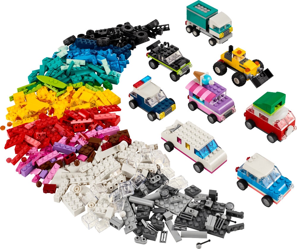 LEGO Classic - Kreative kjøretøy 5+