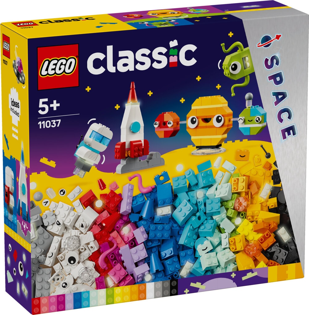 LEGO Classic - Kreative planeter 5+