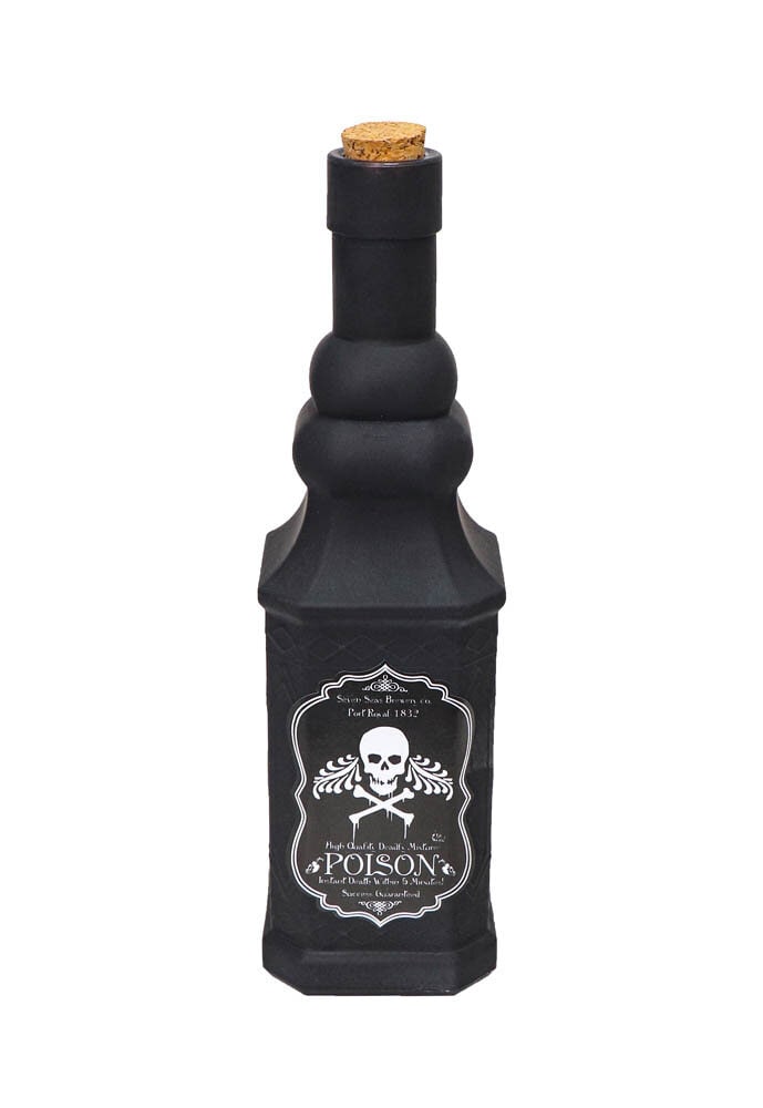 Halloweendekorasjon - Glassflaske Poison 24 cm