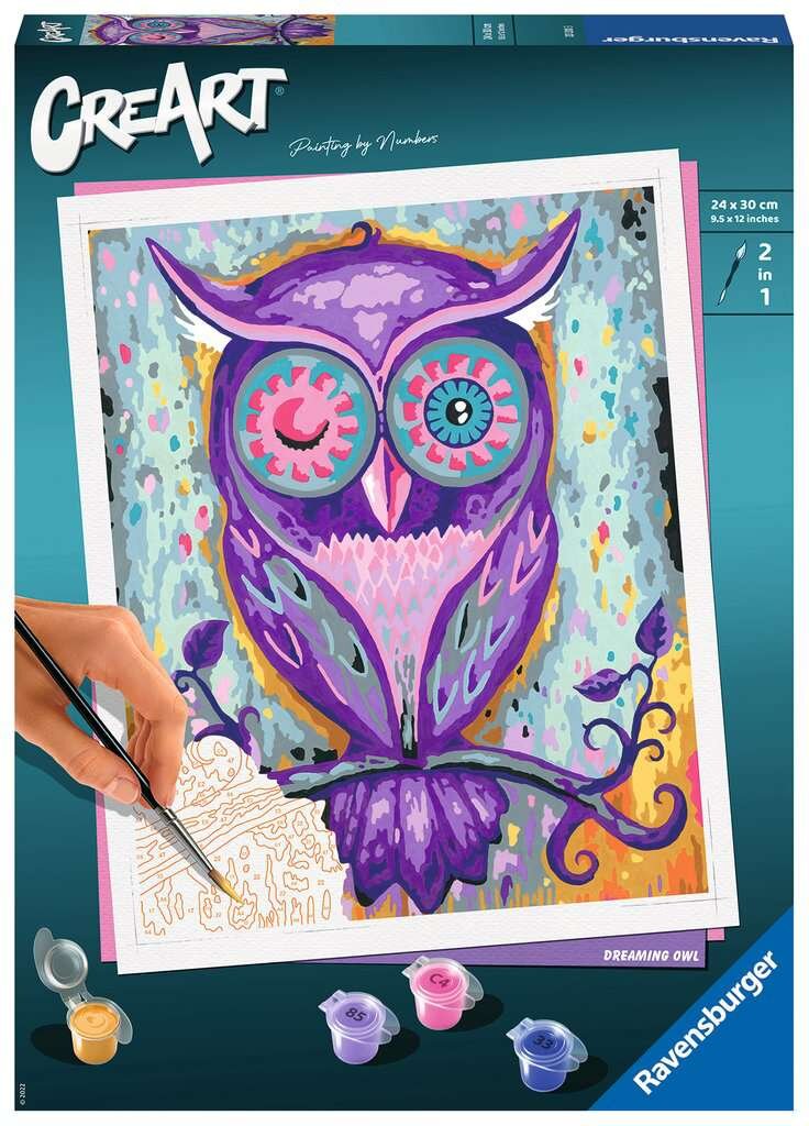 Ravensburger, CreArt - Dreaming Owl