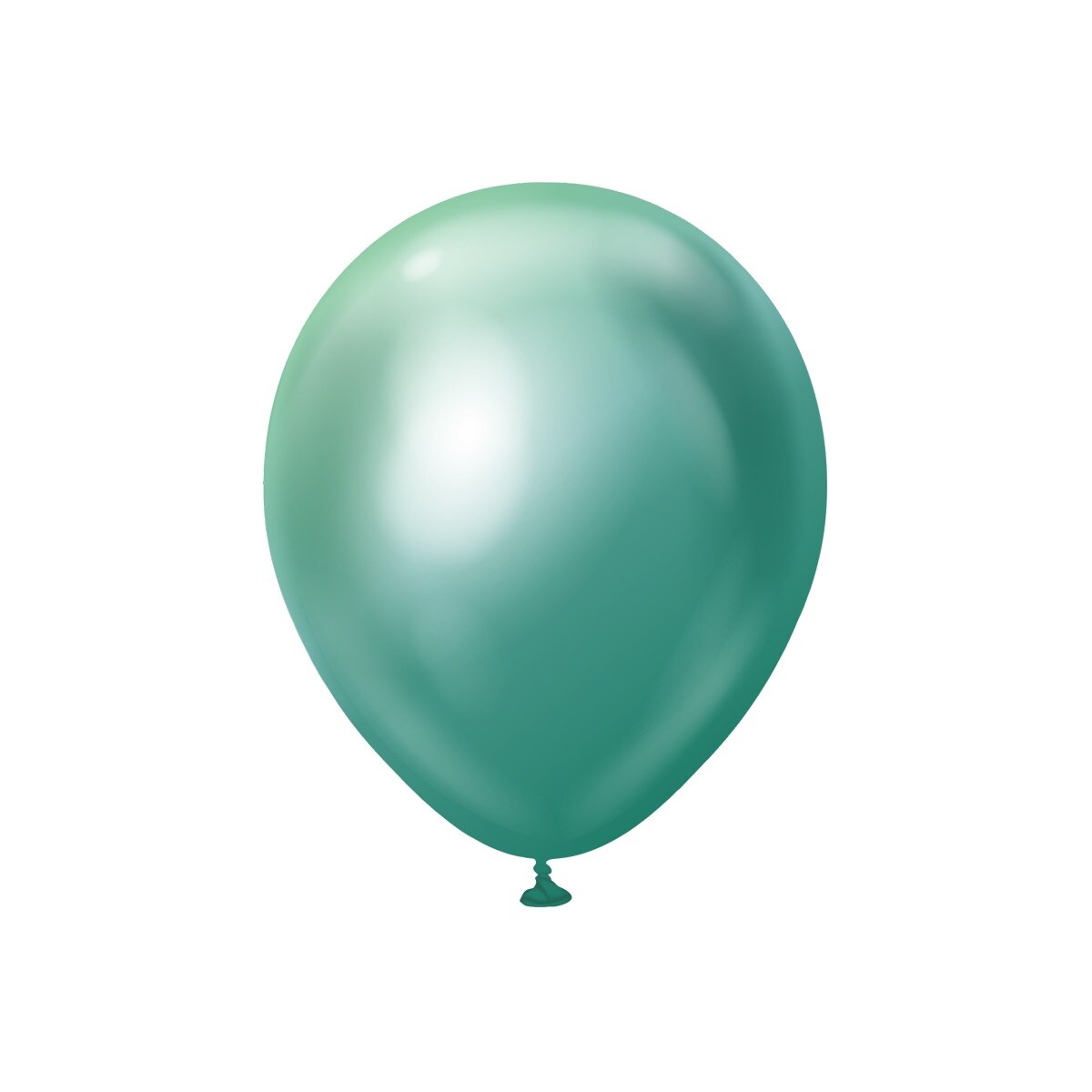 Premium Latexballonger Grønn Chrome 30 cm