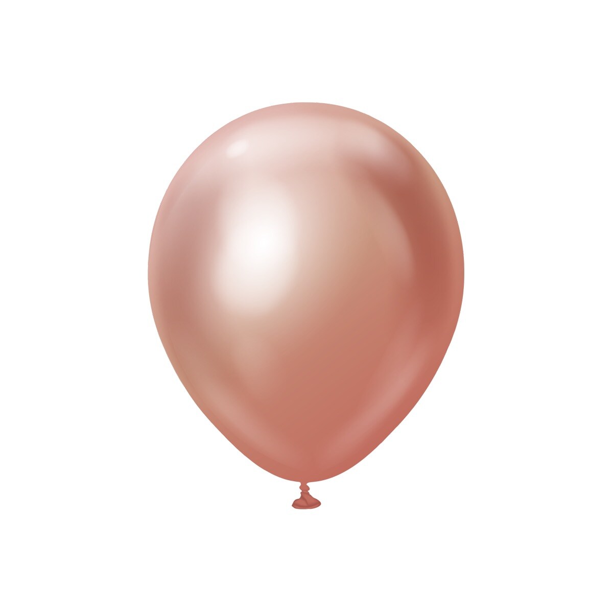 Premium Latexballonger Rosegull Chrome 30 cm