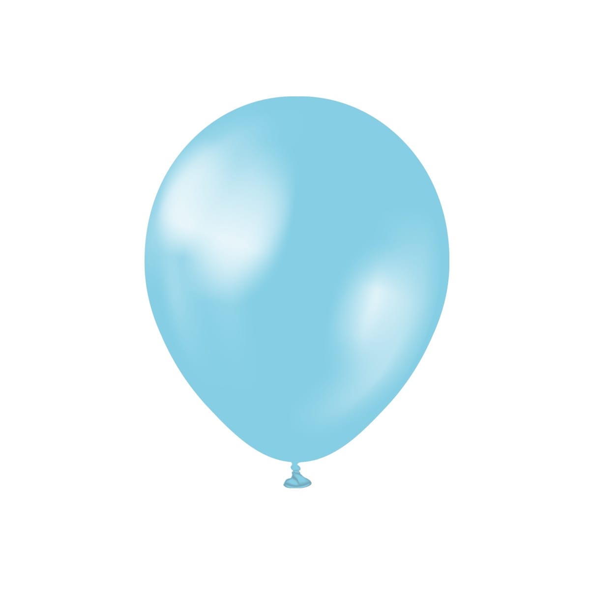 Premium Latexballonger Pearl Sky Blue 10 stk.
