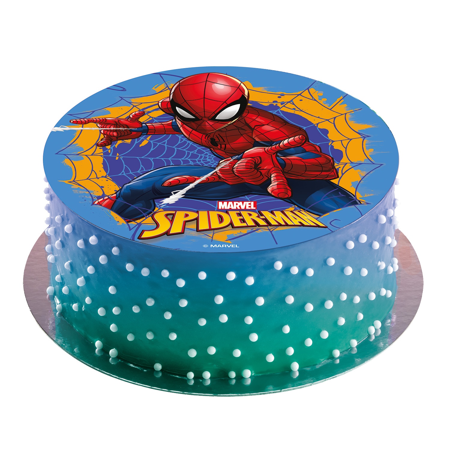 Kakebilde Spiderman - Oblat 20 cm