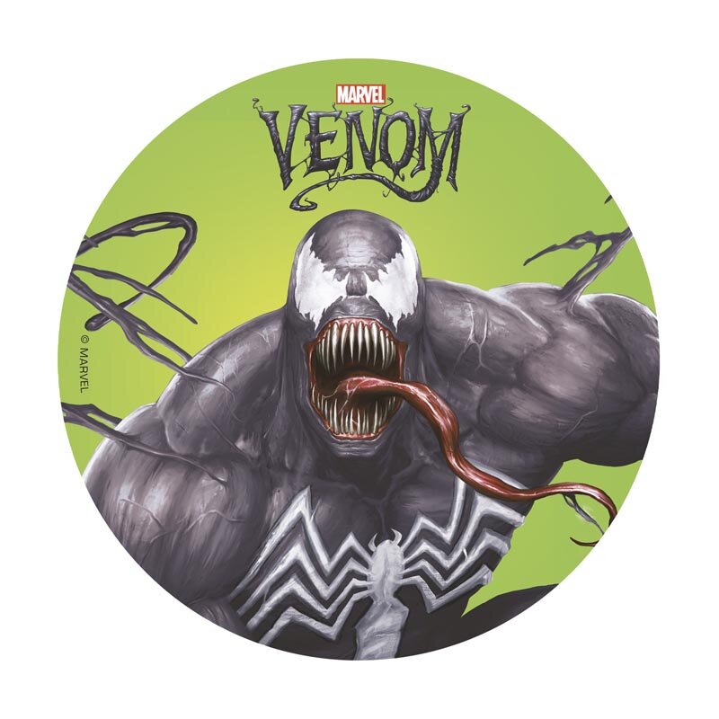 Kakebilde Venom - Oblat 20 cm