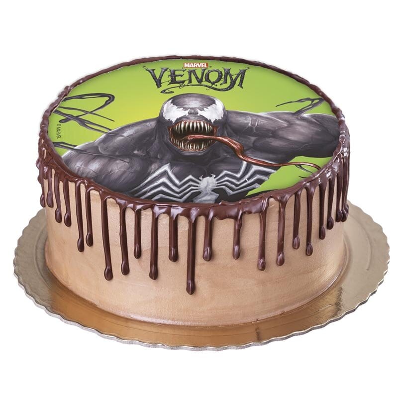 Kakebilde Venom - Oblat 20 cm