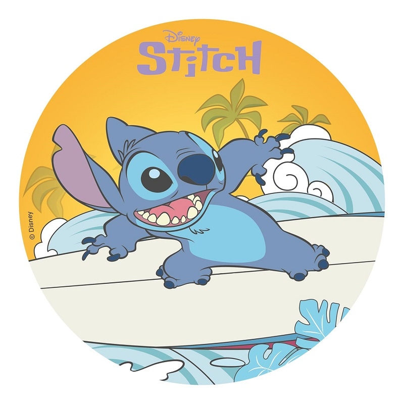 Kakebilde Disney Lilo & Stitch - Oblat 20 cm