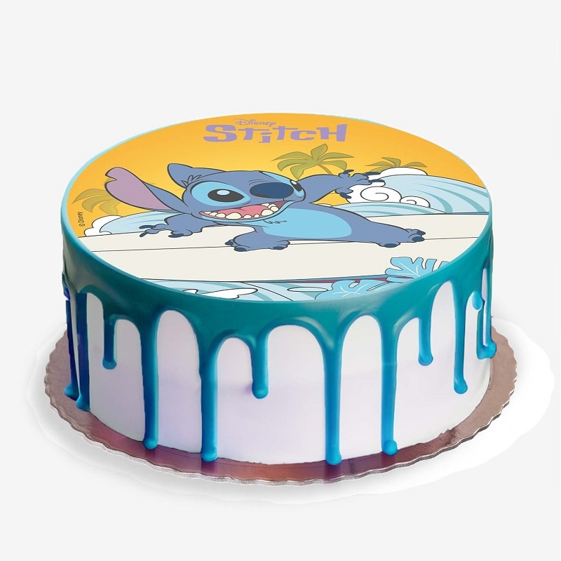 Kakebilde Disney Lilo & Stitch - Oblat 20 cm
