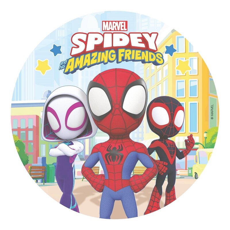 Kakebilde Spidey - Oblat 20 cm
