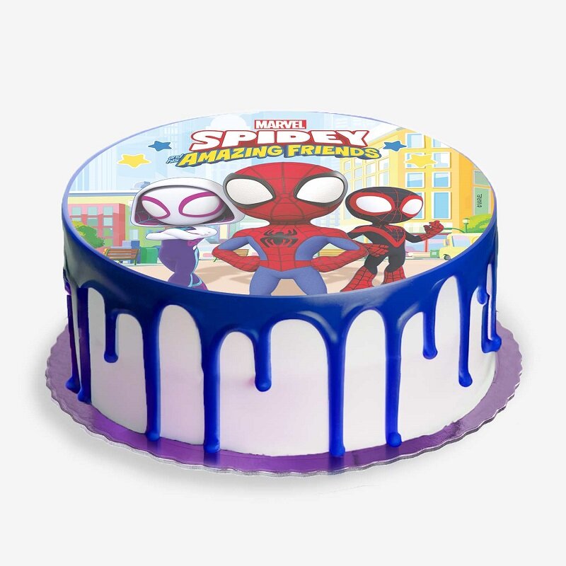 Kakebilde Spidey - Oblat 20 cm