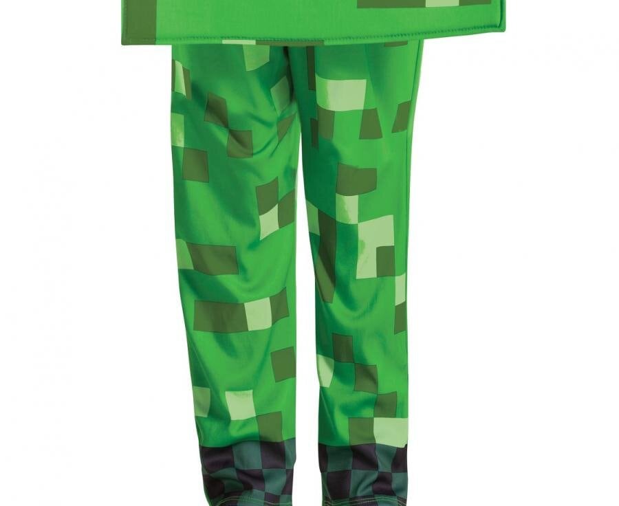 Minecraft Creeper Kostyme 7-8 år