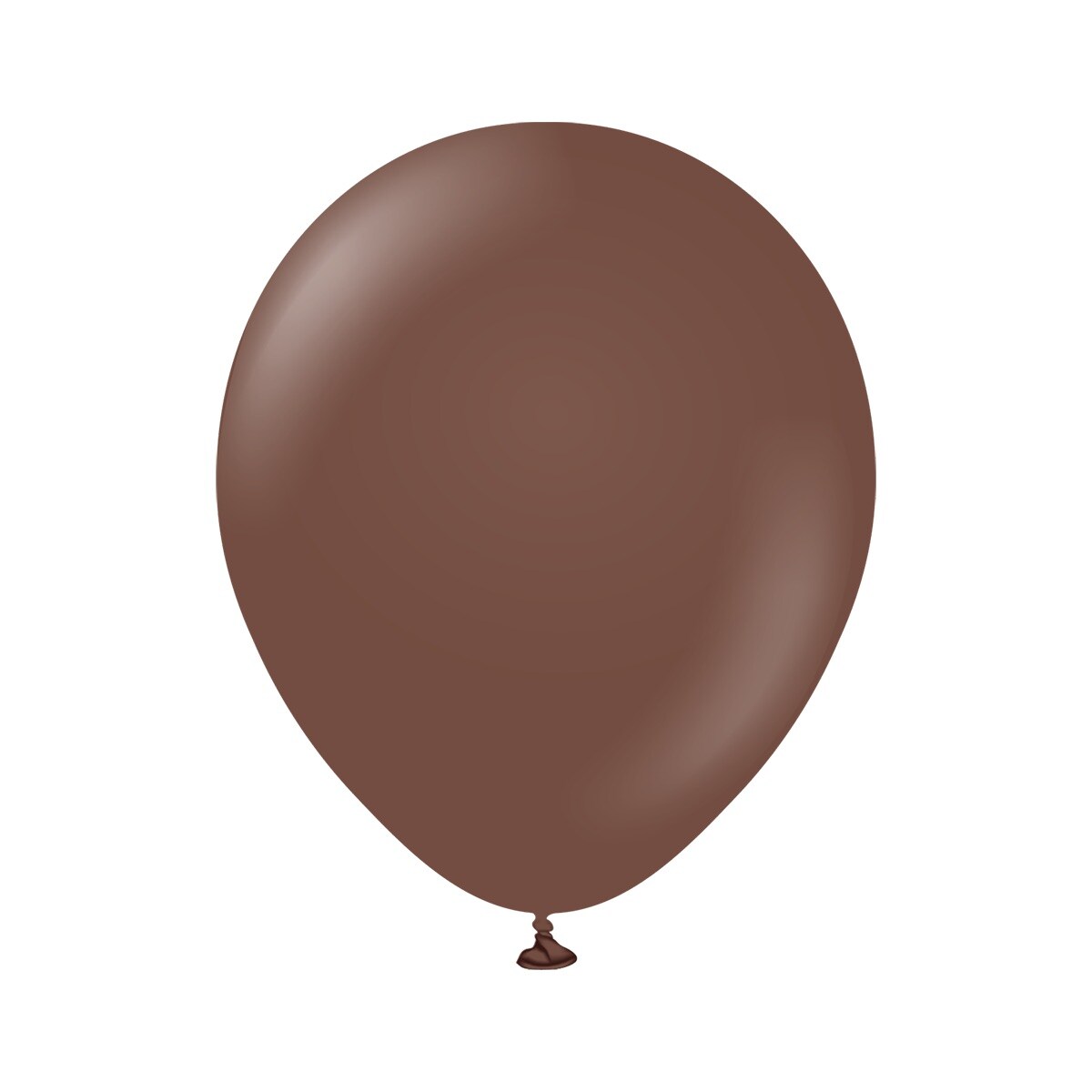 Premium Latexballonger Chocolate Brown 45 cm 5 stk.