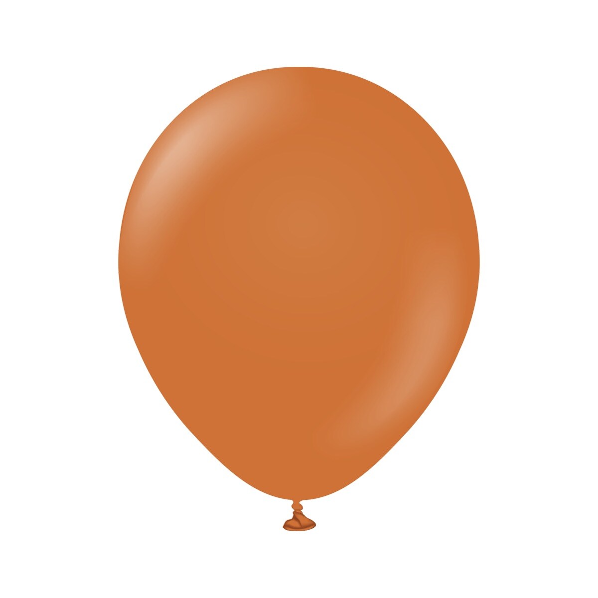 Premium Latexballonger Caramel Brown 45 cm 5 stk.