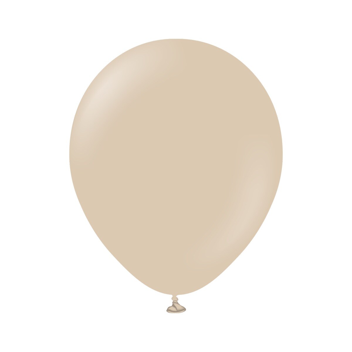 Premium Latexballonger Hasselnøtt 45 cm 5 stk.