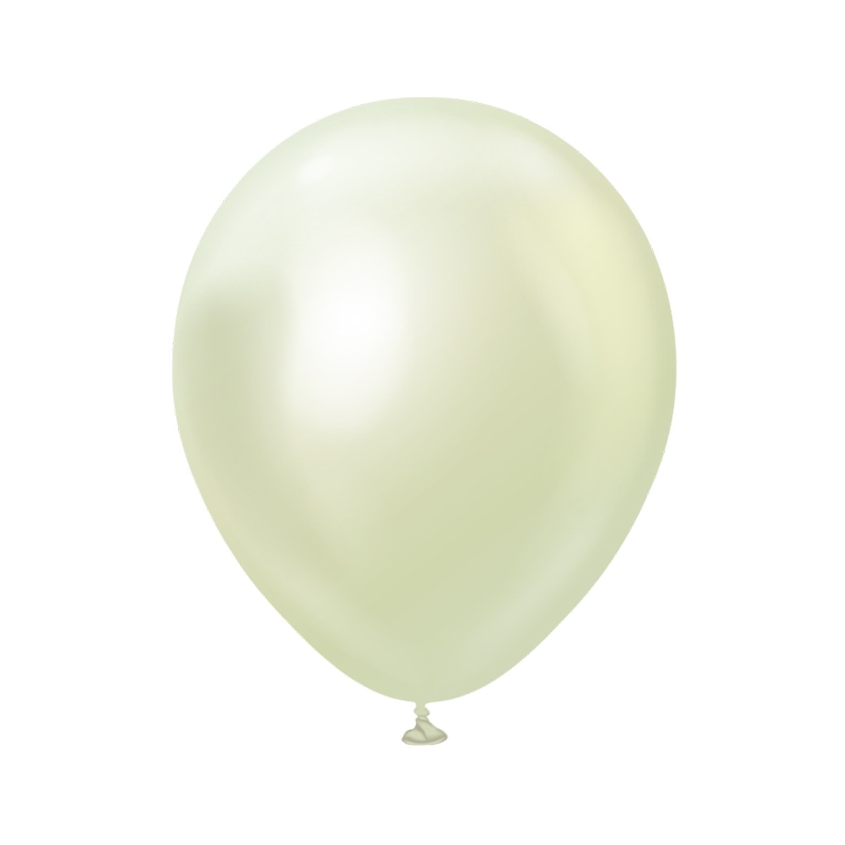 Premium Latexballonger Green Gold Chrome 45 cm 5 stk.