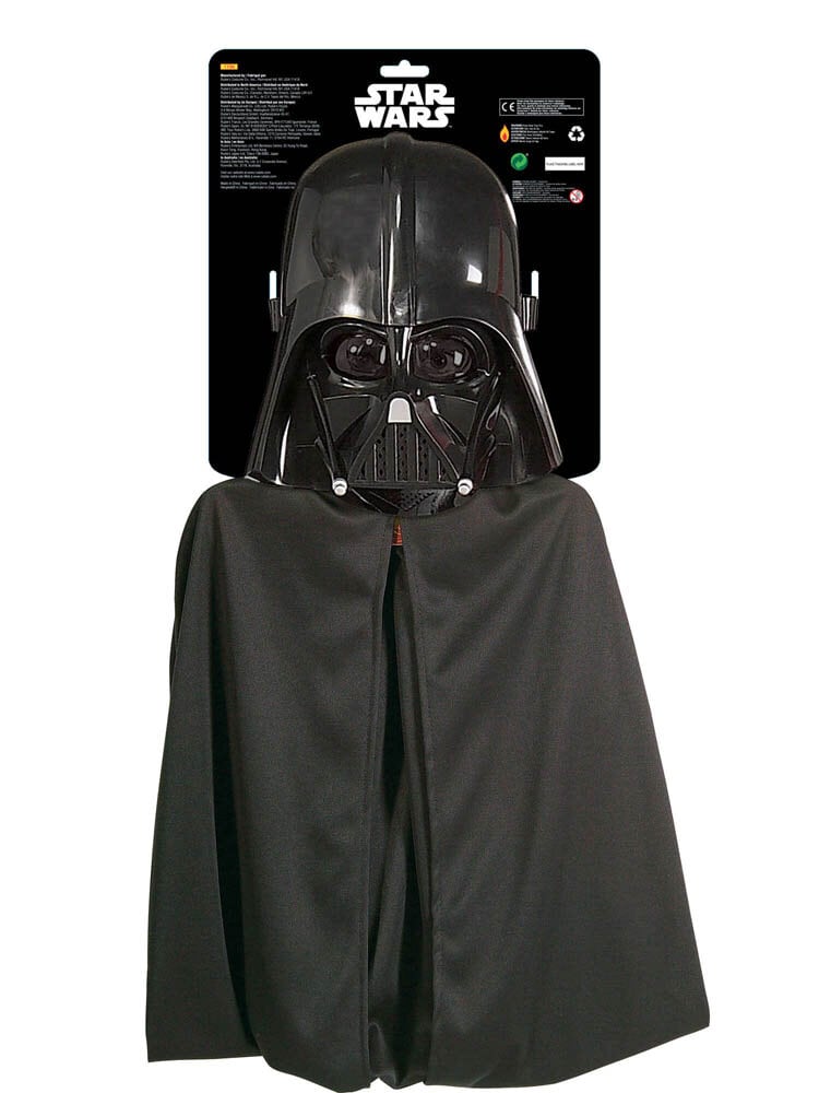 Darth Vader kappe & maske for barn