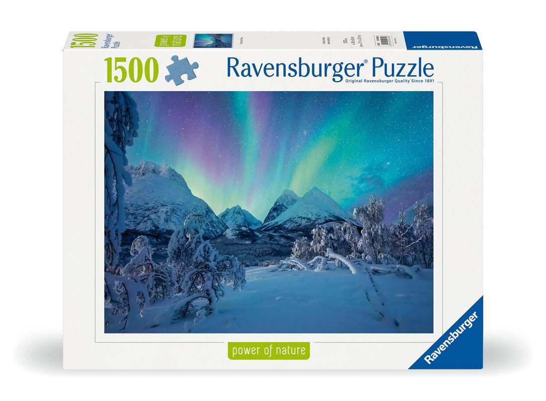 Ravensburger Puslespill - Dansende nordlys 1500 brikker