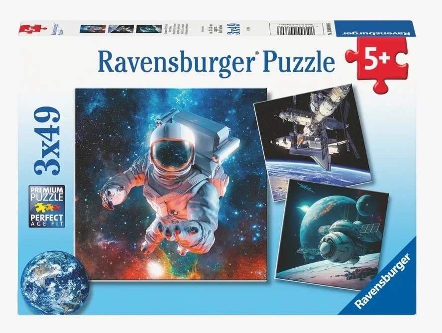 Ravensburger Puslespill - Romeventyr 3x49 brikker