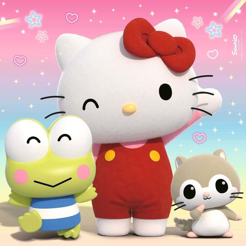 Ravensburger Puslespill - Hello Kitty 3x49 brikker