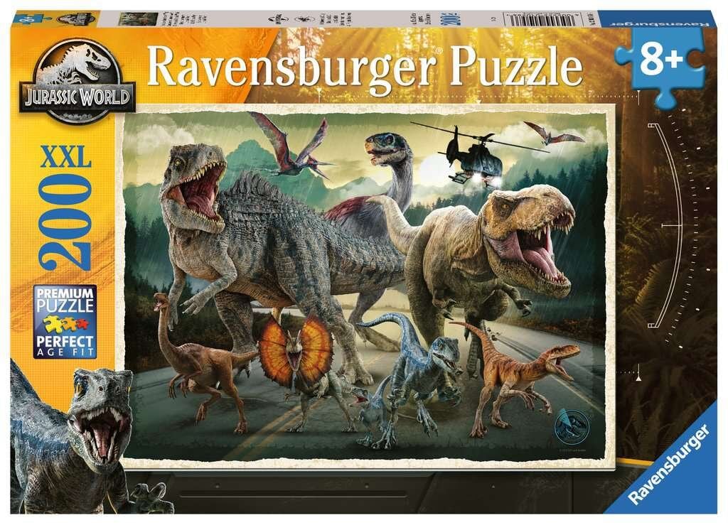 Ravensburger Puslespill - Jurassic World 200 brikker