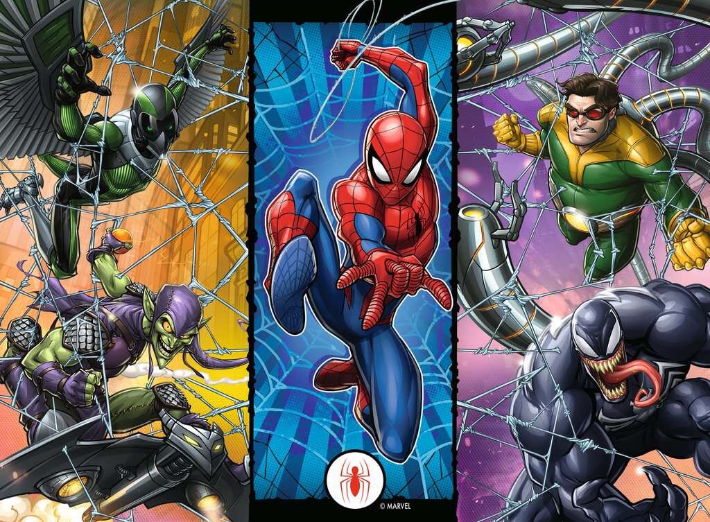 Ravensburger Puslespill - Spiderman 300 brikker