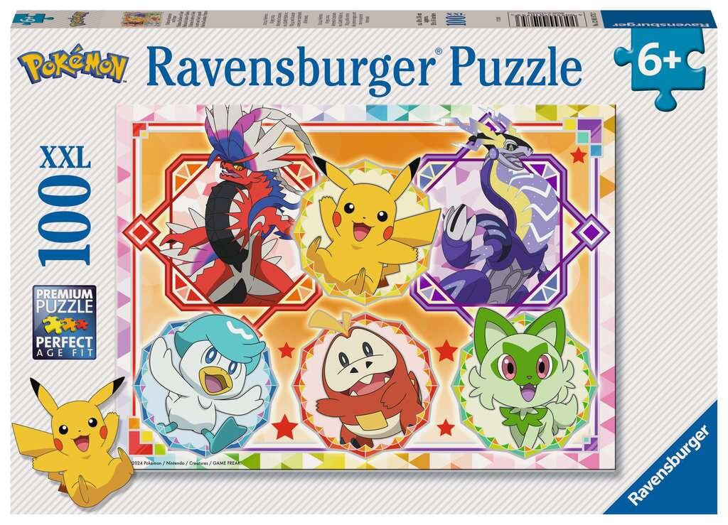 Ravensburger Puslespill - Pokémon 100 brikker