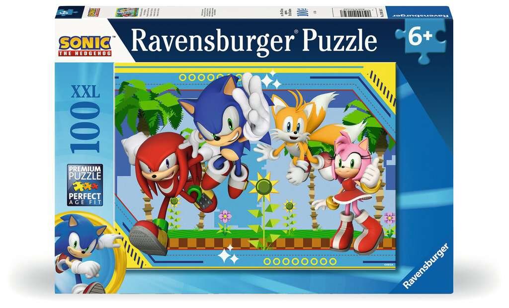 Ravensburger Puslespill - Sonic Core 100 brikker