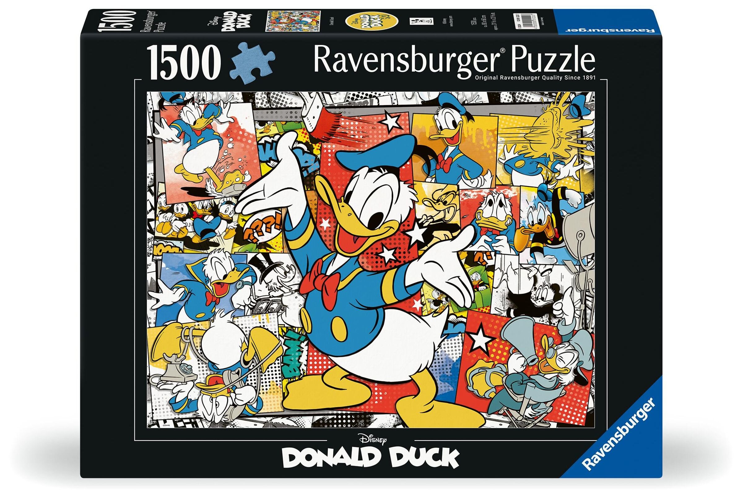 Ravensburger Puslespill - Donald Duck And 1500 brikker