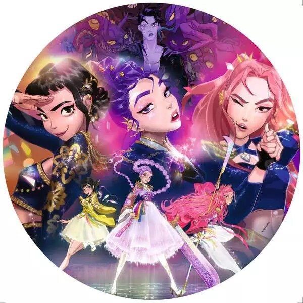 Ravensburger Puslespill - K-Pop Demon Hunters 500 brikker