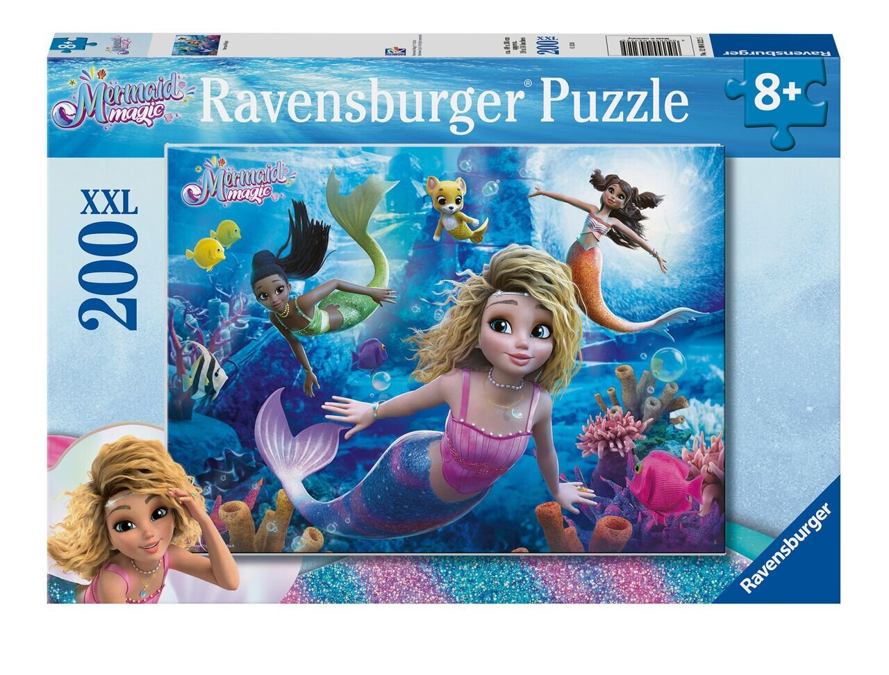 Ravensburger Puslespill - Mermaid Magic 200 brikker