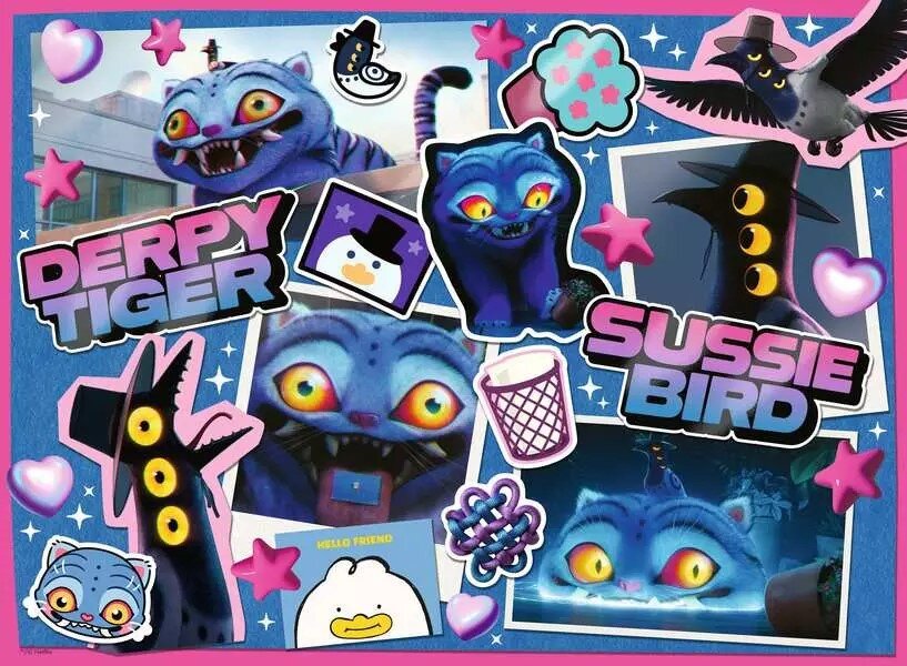 Ravensburger Puslespill - K-Pop Demon Hunters Derpy & Sussie 300 brikker