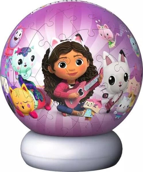 Ravensburger 3D Puslespill - Gabbys Dollhouse med nattlys 72 brikker