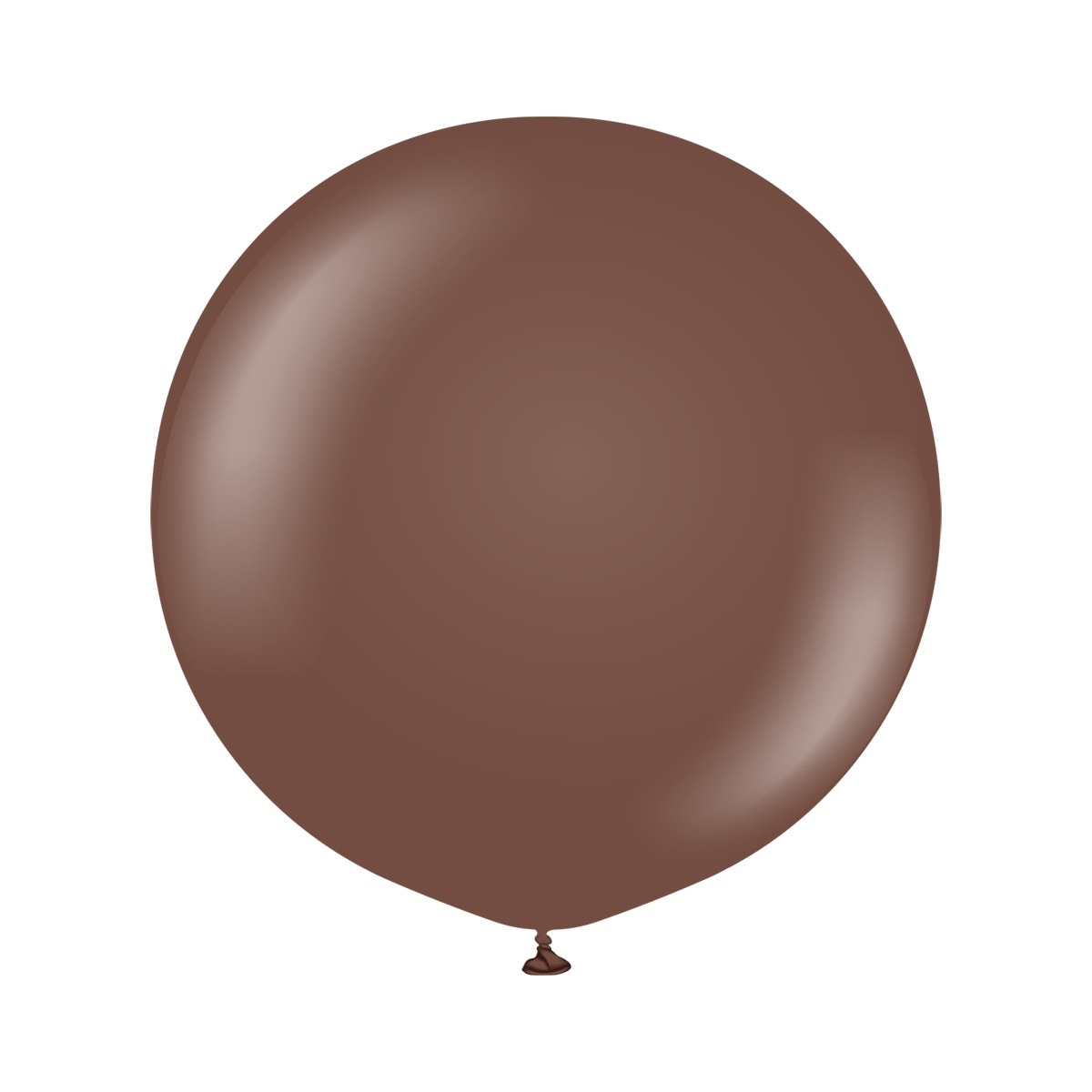 Premium Latexballonger Chocolate Brown 60 cm 2 stk.