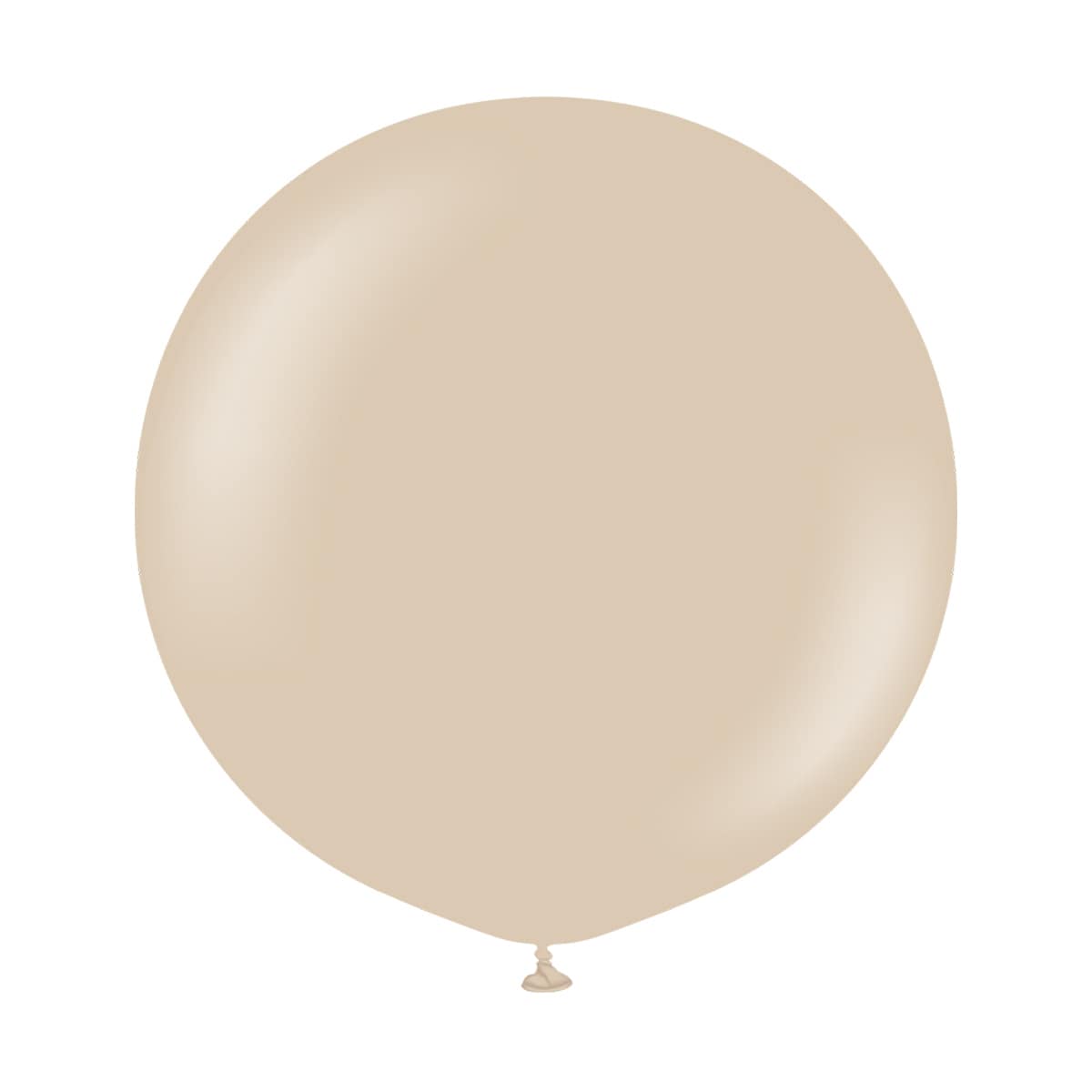Premium Latexballonger Hasselnøtt 60 cm 2 stk.