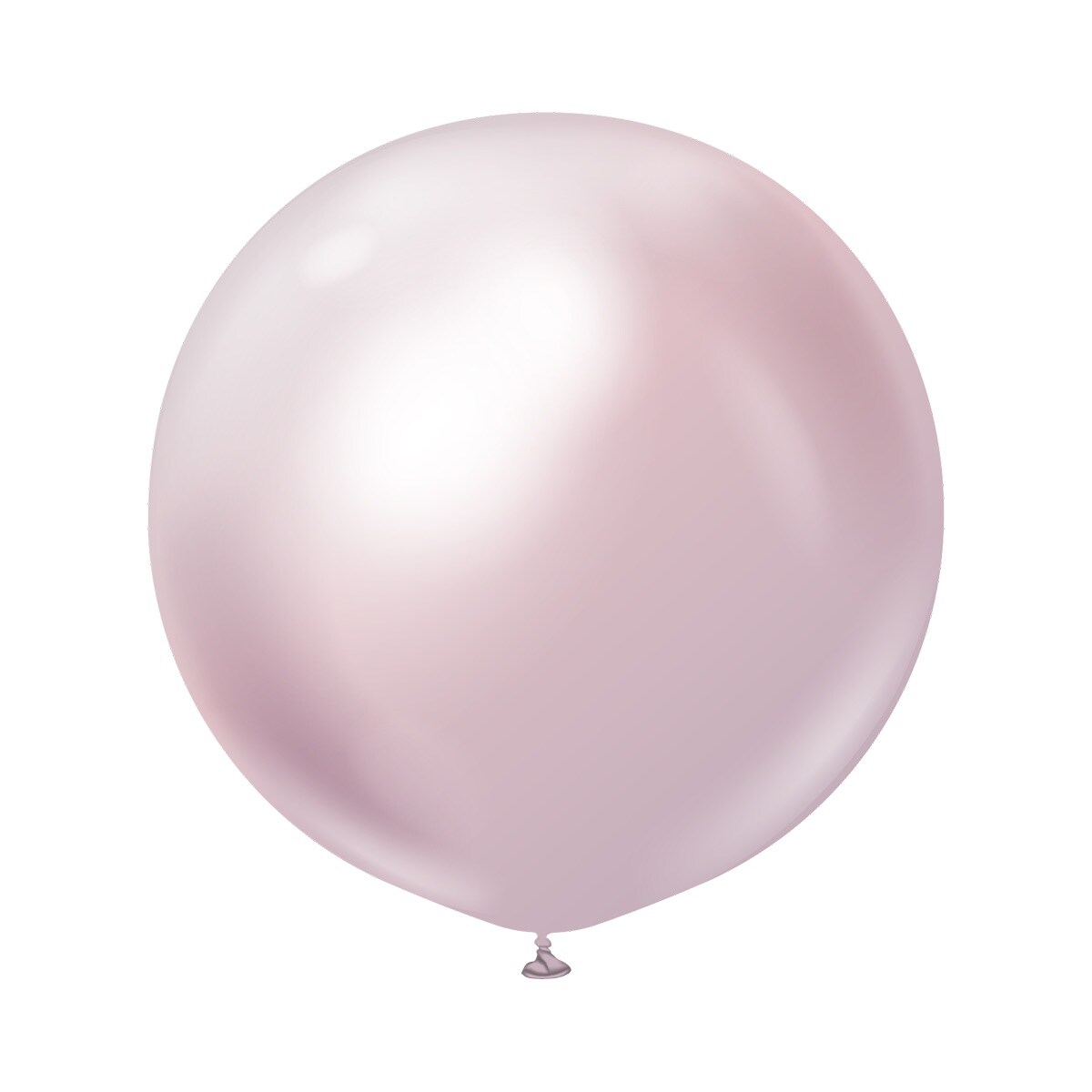 Premium Latexballonger Pink Gold Chrome 60 cm 2 stk.