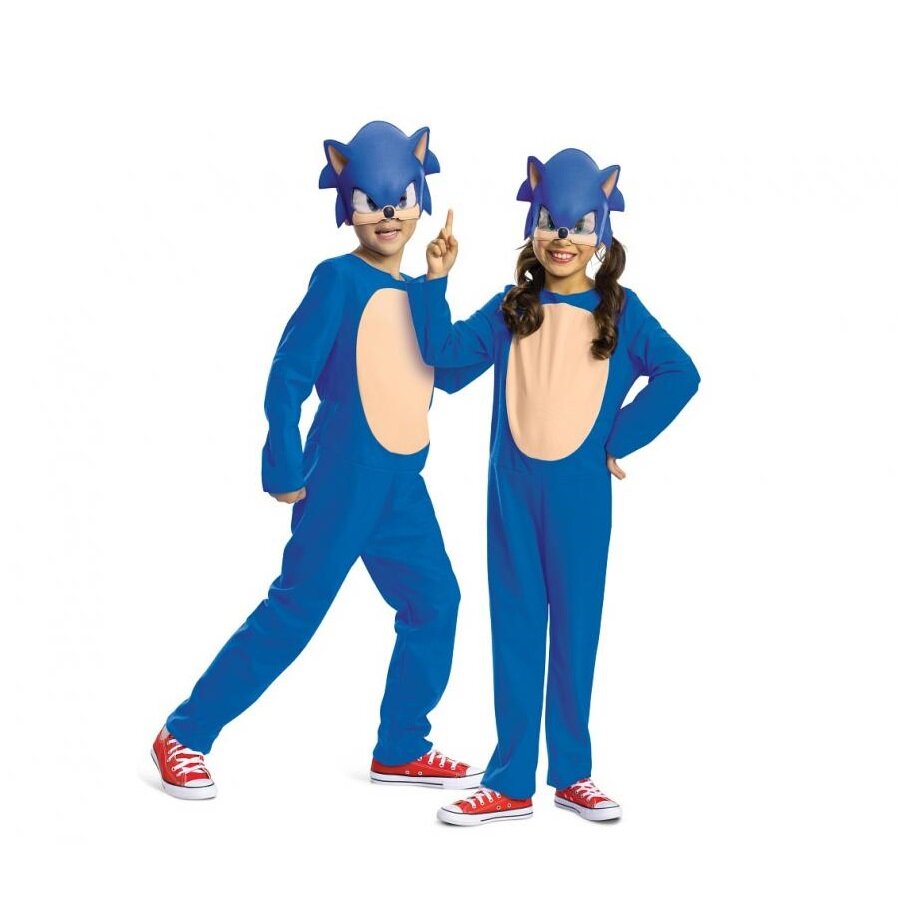 Sonic Kostyme 7-8 år